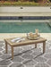 Gerianne Grayish Brown Coffee Table - P805-701 - Lara Furniture