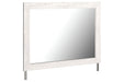 Gerridan White/Gray Bedroom Mirror - B1190-36 - Lara Furniture