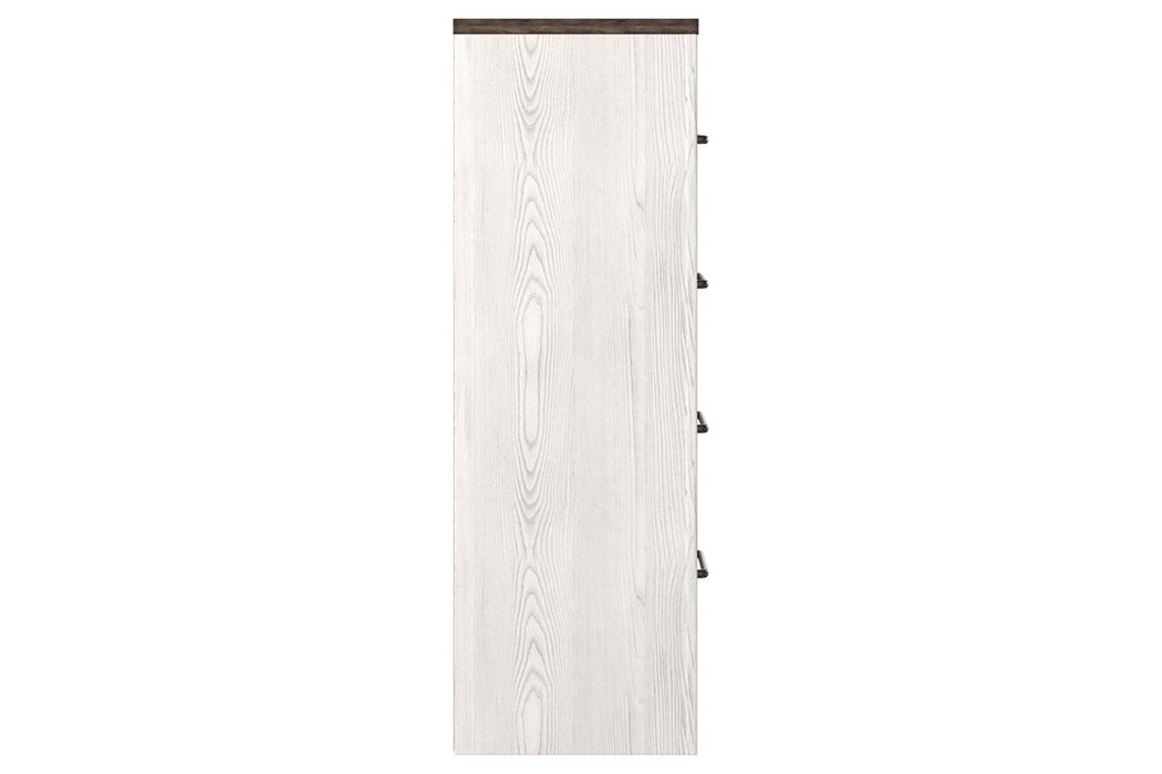 Gerridan White/Gray Chest of Drawers - B1190-44 - Lara Furniture