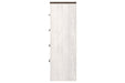 Gerridan White/Gray Chest of Drawers - B1190-44 - Lara Furniture