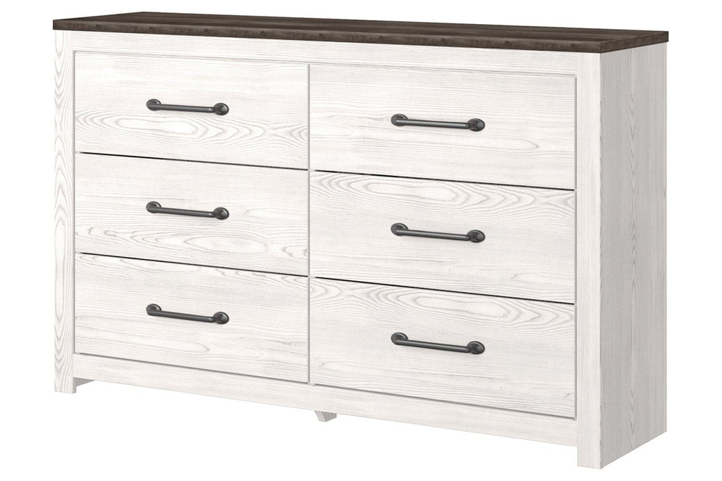 Gerridan White/Gray Dresser - B1190-31 - Lara Furniture