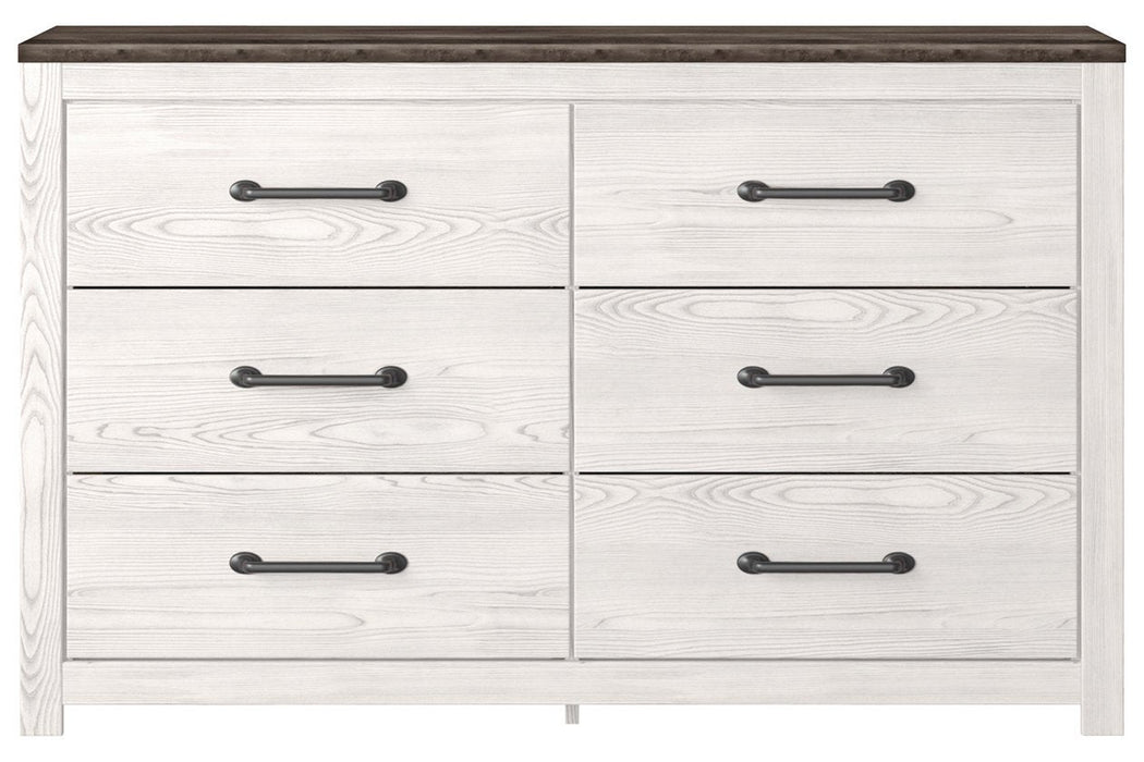 Gerridan White/Gray Dresser - B1190-31 - Lara Furniture