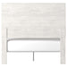 Gerridan White-Gray Full Panel Bed - Lara Furniture