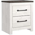 Gerridan White/Gray Nightstand - B1190-92 - Lara Furniture