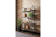 Gilesgrove Black/Gray Bookcase - A4000017 - Lara Furniture