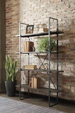 Gilesgrove Black/Gray Bookcase - A4000017 - Lara Furniture