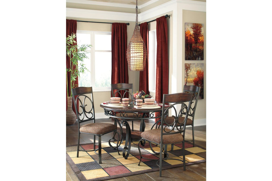 Glambrey Brown Dining Chair, Set of 4 - D329-01 - Lara Furniture