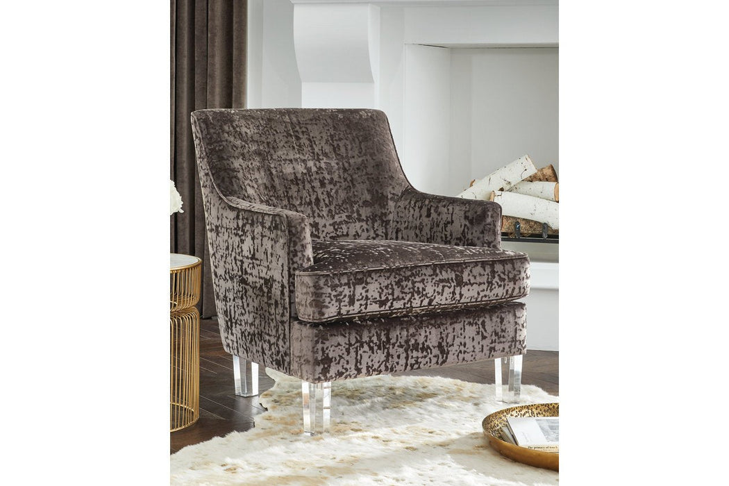 Gloriann Charcoal Accent Chair - A3000106 - Lara Furniture