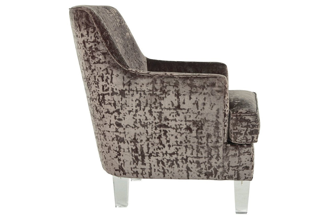 Gloriann Charcoal Accent Chair - A3000106 - Lara Furniture