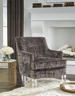 Gloriann Charcoal Accent Chair - A3000106 - Lara Furniture