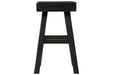 Glosco Black Counter Height Bar Stool (Set of 2) - D548-524 - Lara Furniture