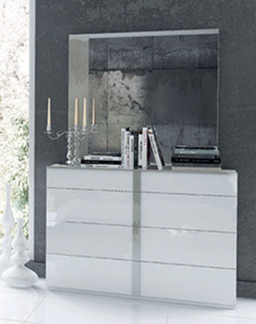 Granada Dresser/Chest/Mirror Set - Lara Furniture