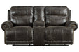 Grearview Charcoal Power Reclining Loveseat with Console - 6500518 - Lara Furniture