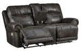 Grearview Charcoal Power Reclining Loveseat with Console - 6500518 - Lara Furniture