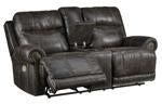 Grearview Charcoal Power Reclining Loveseat with Console - 6500518 - Lara Furniture