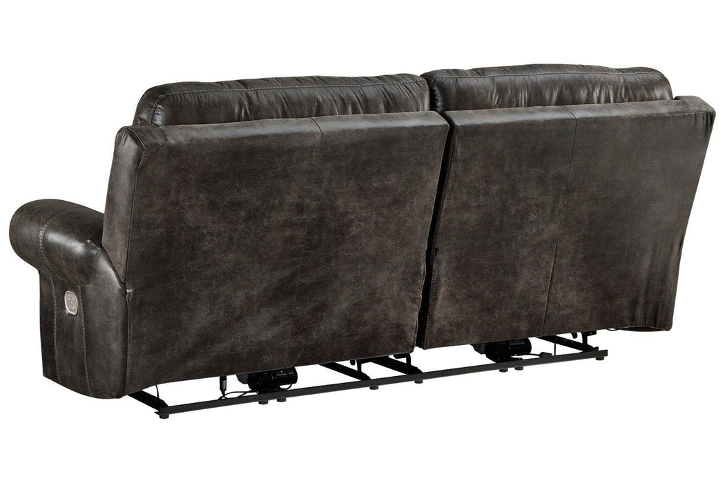 Grearview Charcoal Power Reclining Sofa - 6500547 - Lara Furniture