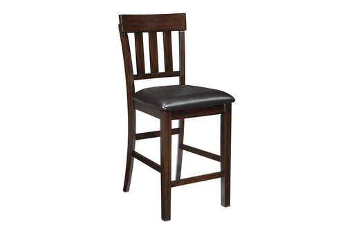 Haddigan Dark Brown Counter Height Bar Stool (Set of 2) - D596-124 - Lara Furniture