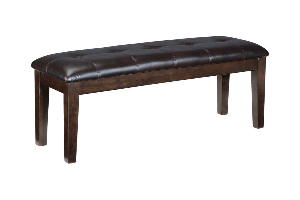 Haddigan Dark Brown Dining Bench - D596-00 - Lara Furniture