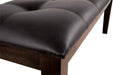 Haddigan Dark Brown Dining Bench - D596-00 - Lara Furniture