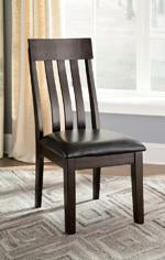 Haddigan Dark Brown Dining Chair (Set of 2) - D596-01 - Lara Furniture