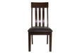 Haddigan Dark Brown Dining Chair (Set of 2) - D596-01 - Lara Furniture