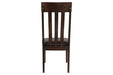 Haddigan Dark Brown Dining Chair (Set of 2) - D596-01 - Lara Furniture