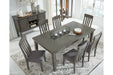 Hallanden Gray Dining Extension Table - D589-35 - Lara Furniture