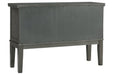 Hallanden Gray Dining Server - D589-60 - Lara Furniture