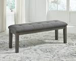 Hallanden Two-tone Gray 50" Dining Bench - D589-00 - Lara Furniture