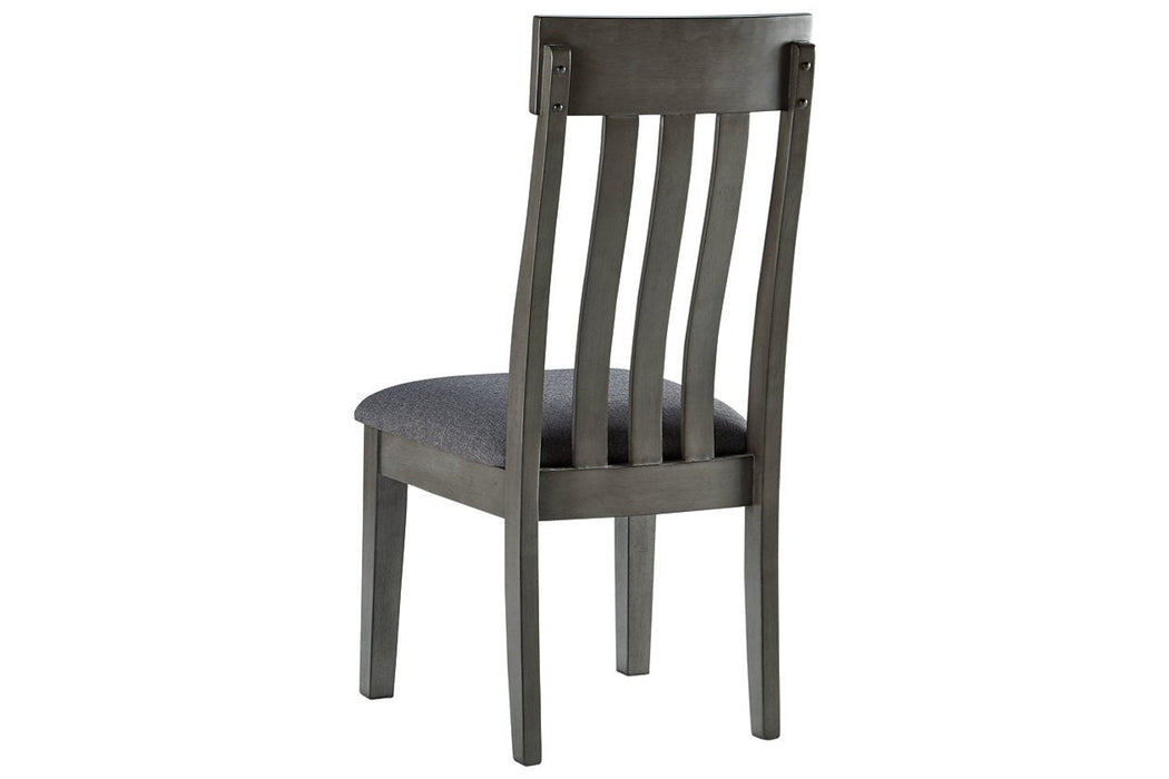 Hallanden Two-tone Gray Dining Chair (Set of 2) - D589-01 - Lara Furniture