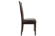 Hammis Dark Brown Dining Chair (Set of 2) - D310-01 - Lara Furniture