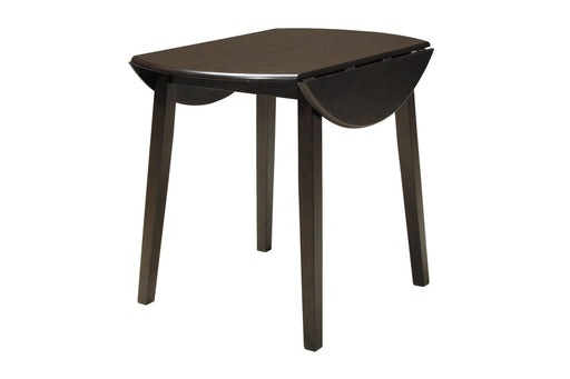 Hammis Dark Brown Dining Drop Leaf Table - D310-15 - Lara Furniture