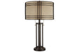 Hanswell Dark Brown Table Lamp - L208294 - Lara Furniture