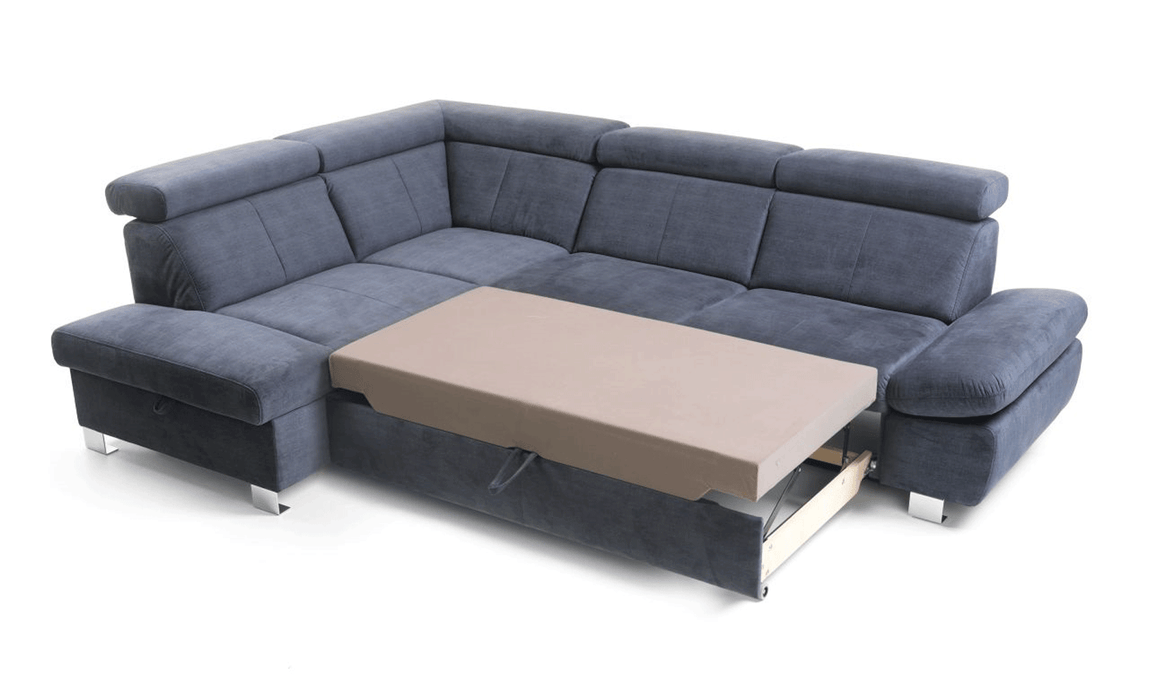 Happy Sectional W/Bed & Storage - i21782 - Lara Furniture