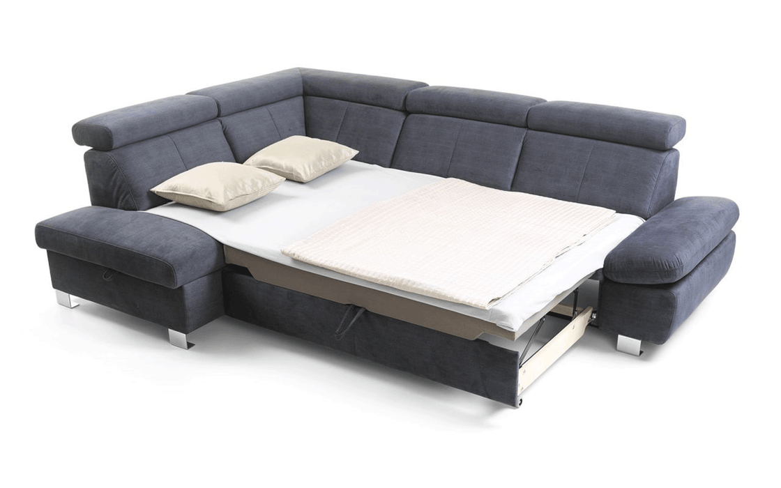 Happy Sectional W/Bed & Storage - i21782 - Lara Furniture