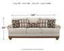 Harleson Wheat Sofa - 1510438 - Lara Furniture