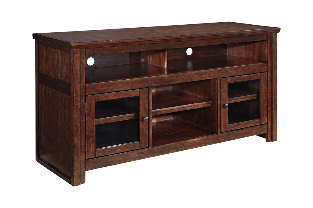 Harpan Reddish Brown 60" TV Stand - W797-38 - Lara Furniture