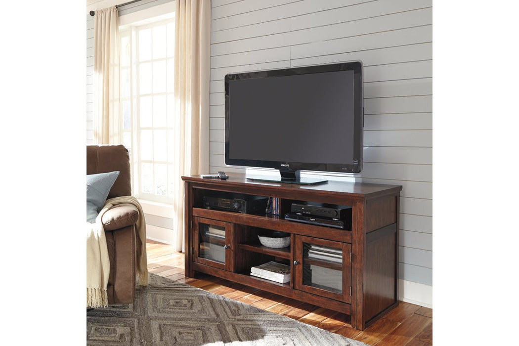 Harpan Reddish Brown 60" TV Stand - W797-38 - Lara Furniture