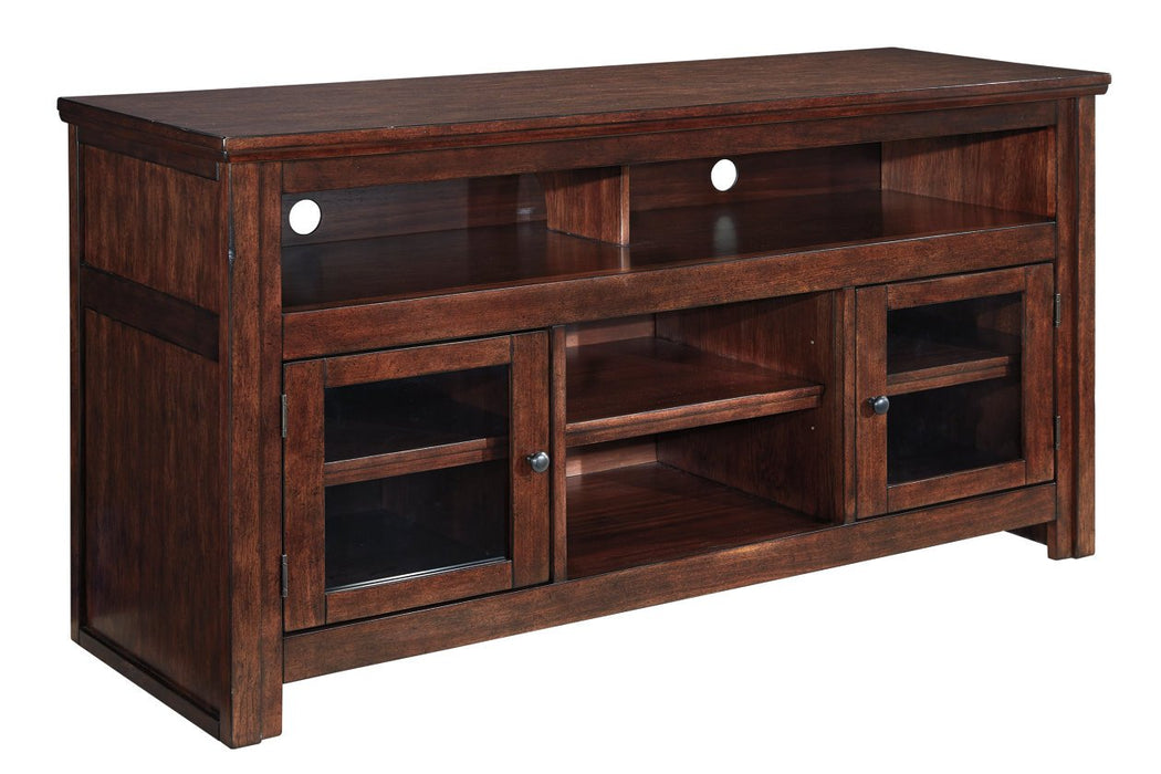 Harpan Reddish Brown 60" TV Stand - W797-38 - Lara Furniture