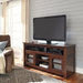 Harpan Reddish Brown 60" TV Stand - W797-38 - Lara Furniture