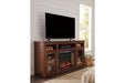 Harpan Reddish Brown 72" TV Stand - W797-68 - Lara Furniture