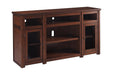 Harpan Reddish Brown 72" TV Stand - W797-68 - Lara Furniture