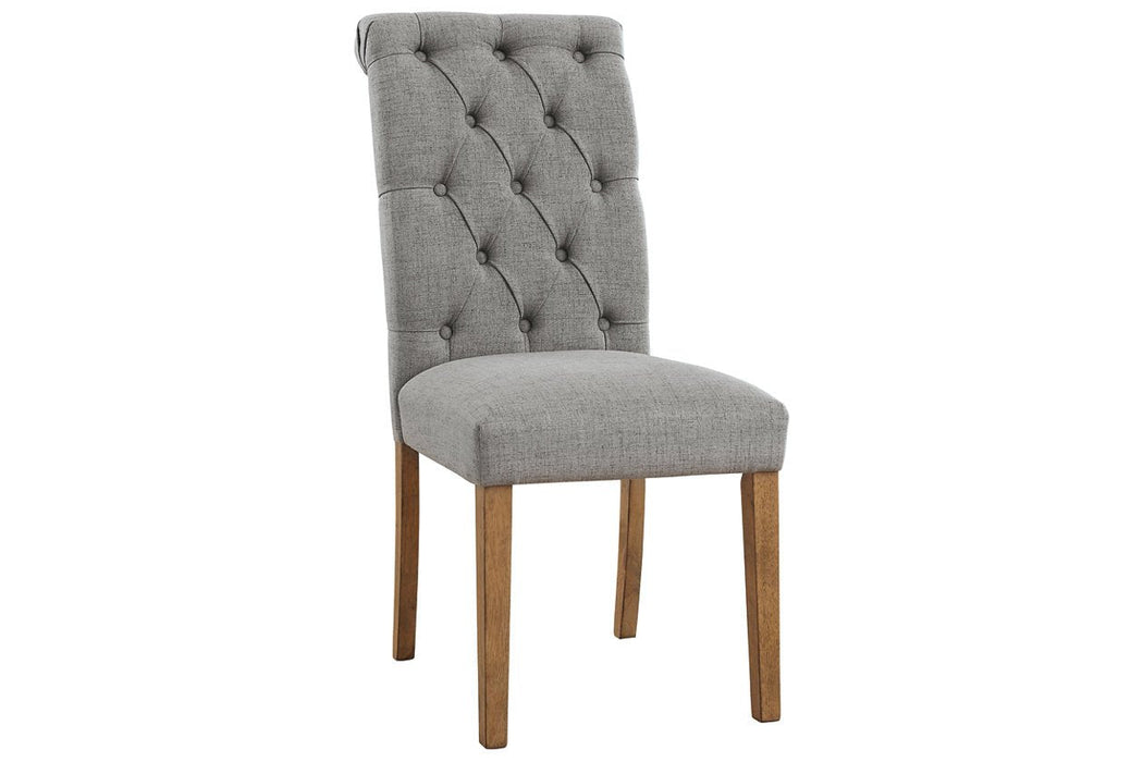 Harvina Gray Dining Chair (Set of 2) - D324-01 - Lara Furniture