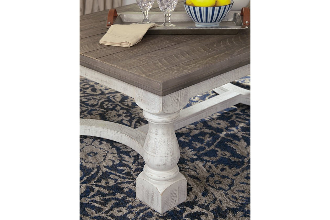 Havalance Gray/White Coffee Table - T814-1 - Lara Furniture