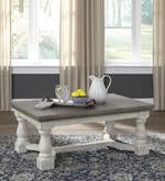 Havalance Gray/White Coffee Table - T814-1 - Lara Furniture