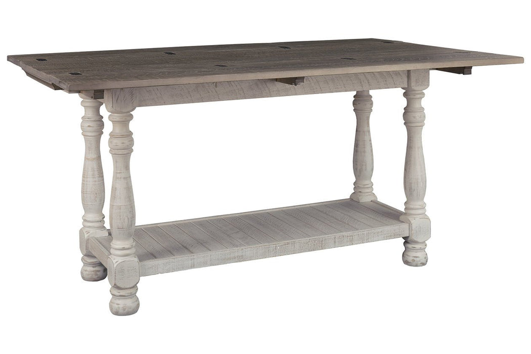 Havalance Gray/White Sofa/Console Table - T814-4 - Lara Furniture