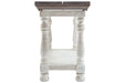 Havalance Gray/White Sofa/Console Table - T814-4 - Lara Furniture