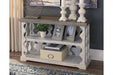 Havalance Gray/White Sofa/Console Table - T814-5 - Lara Furniture