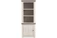 Havalance Two-tone Left Pier Cabinet - W814-33 - Lara Furniture