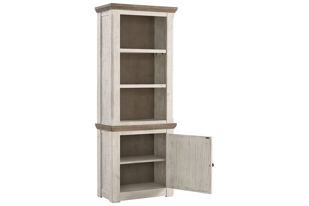 Havalance Two-tone Right Pier Cabinet - W814-34 - Lara Furniture